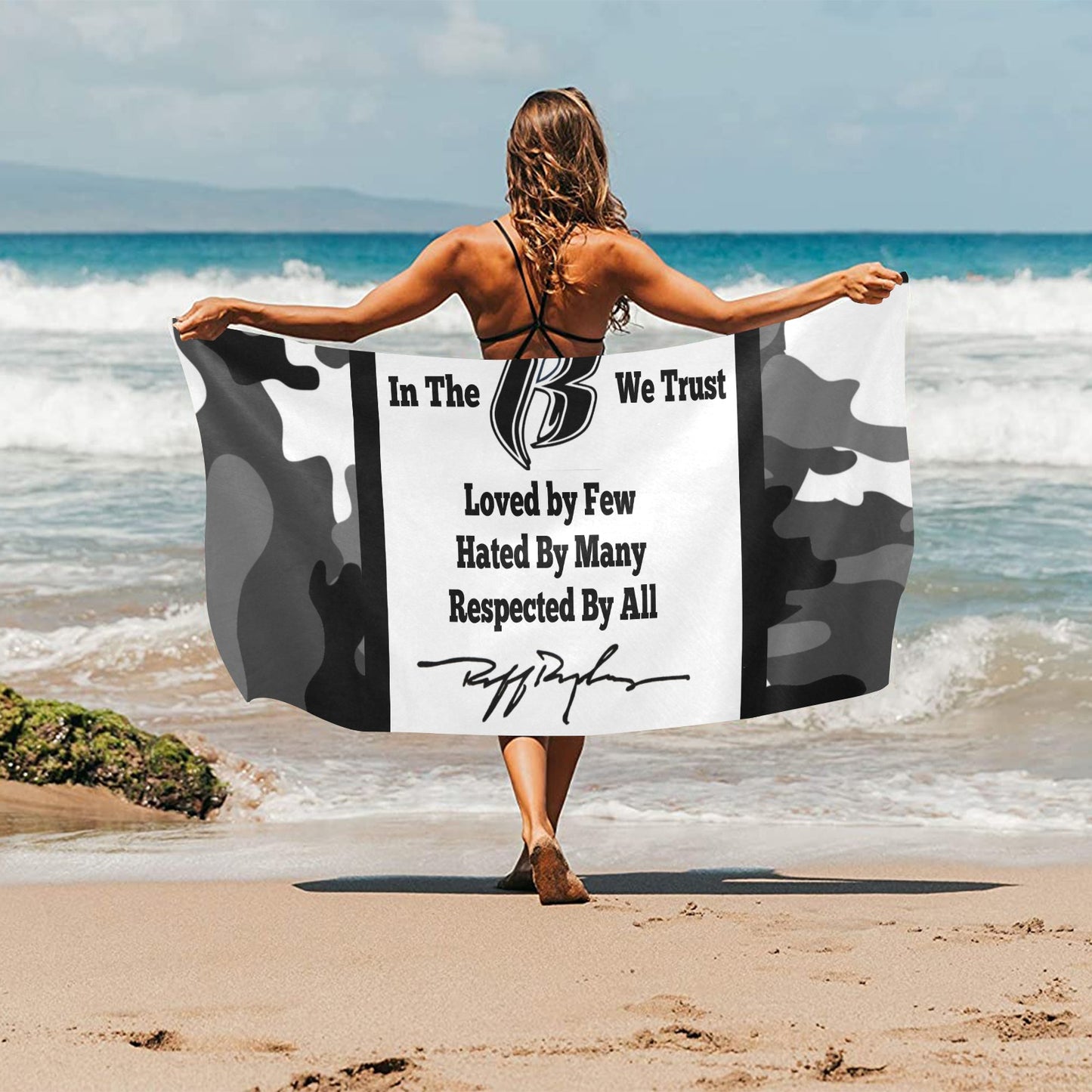 RR Beach Chamois 30"x 60" Wht