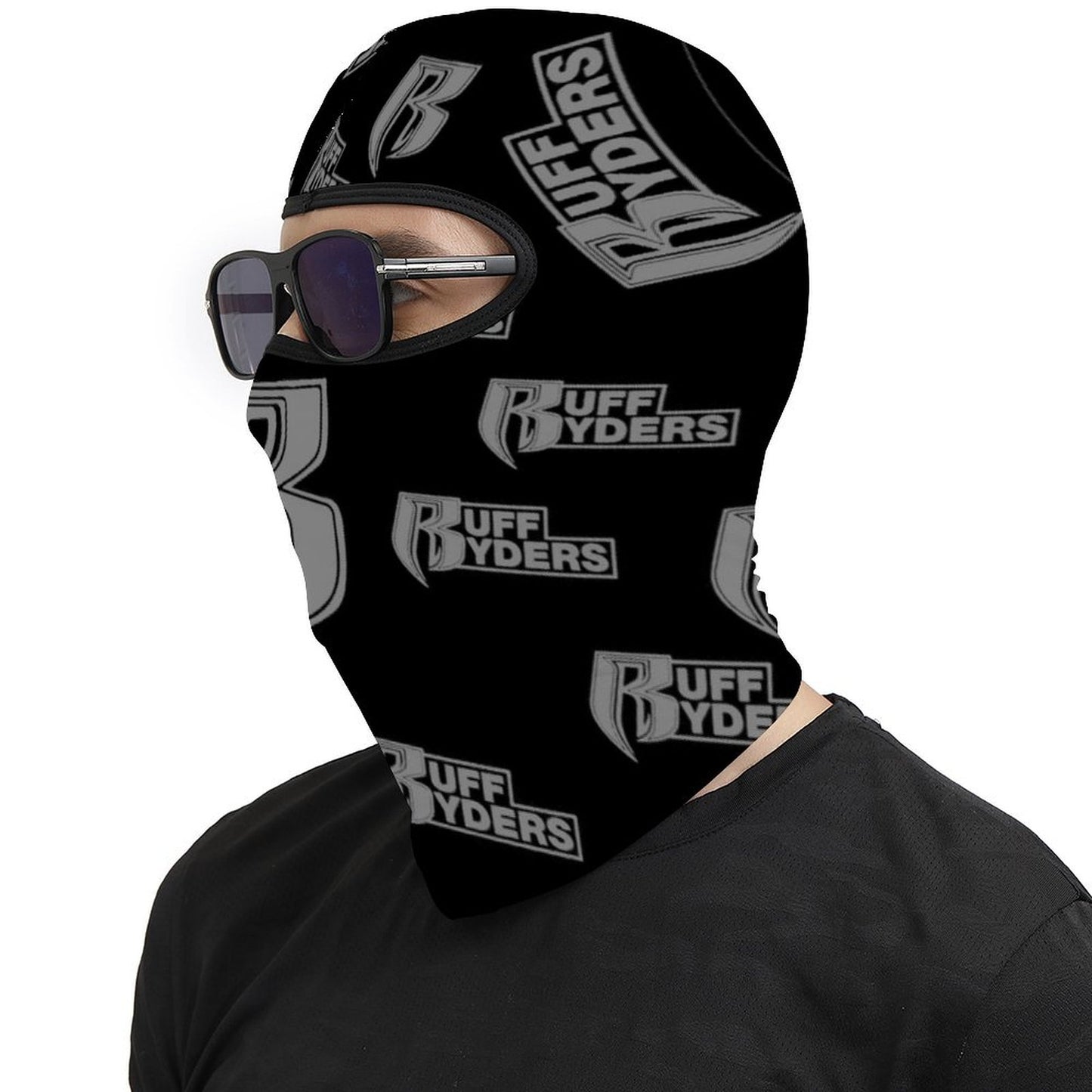 RR Full Mask Blk/Gry Bandana