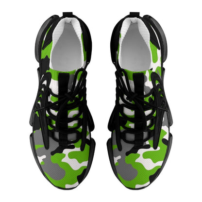 RR Running Shoes- Green Camo