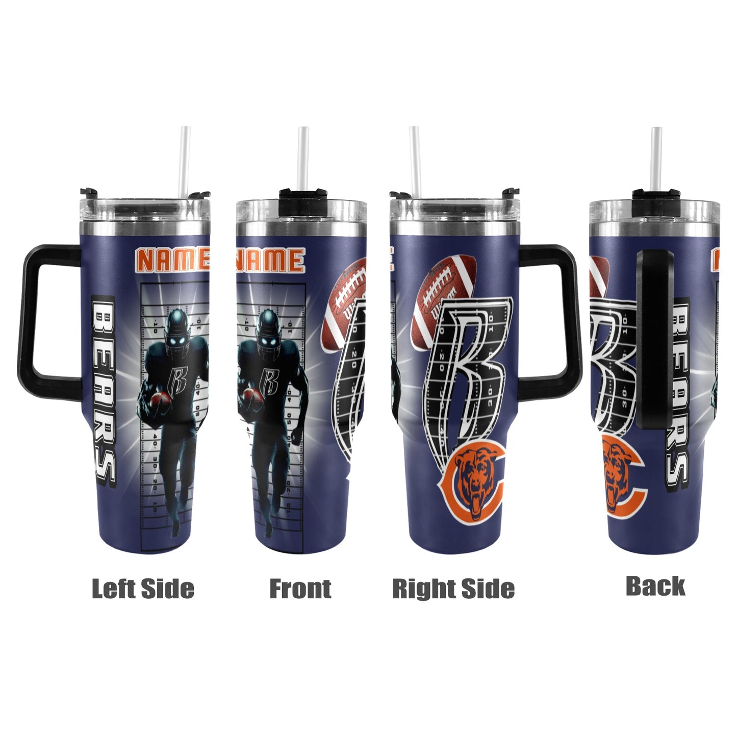 RR BEARS 40OZ STAINLESS STEEL TUMBLER 2025
