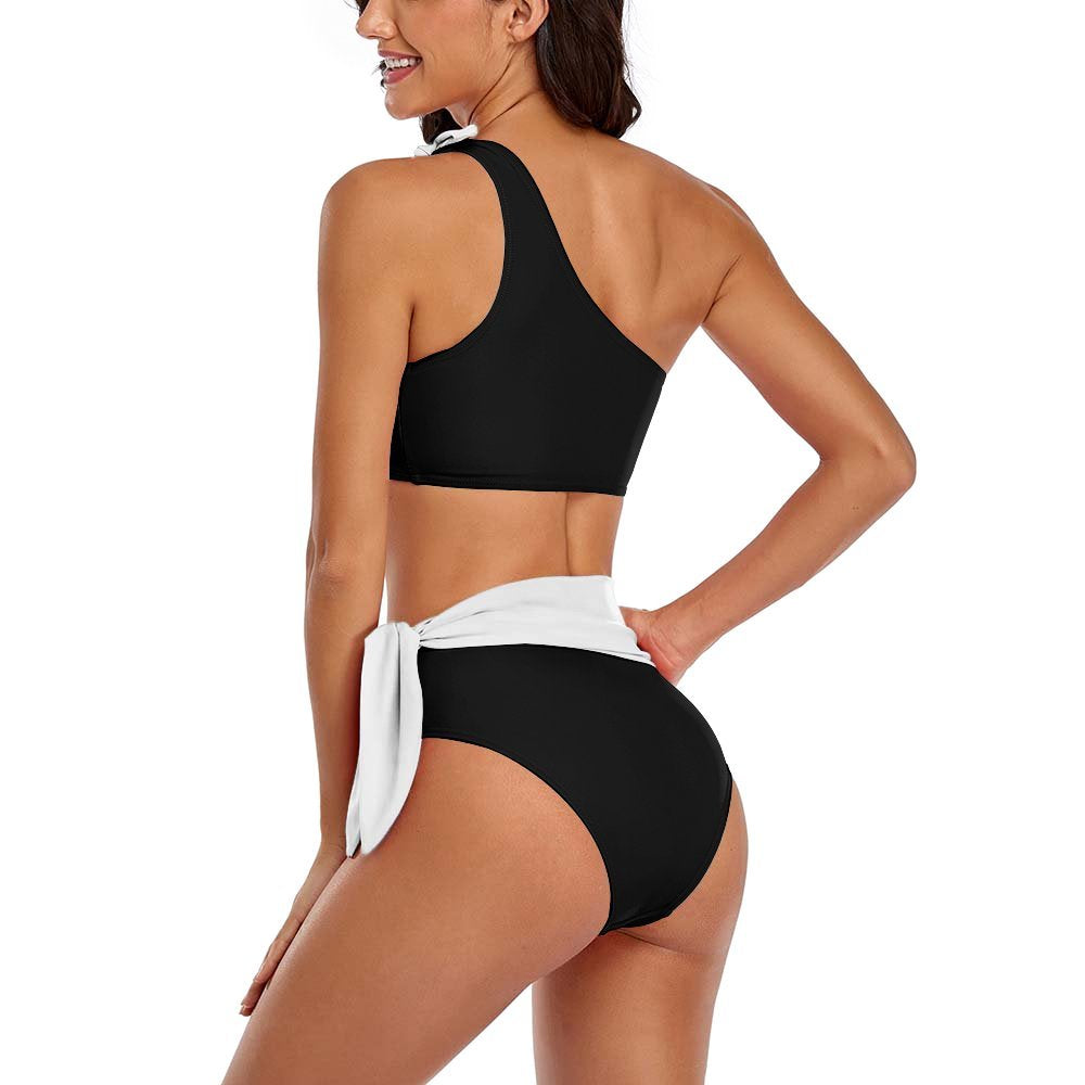 CMR One Shoulder Bikini with Ties