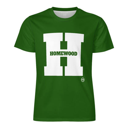 Big H Homewood Ice Silk T-shirt Grn/Wht