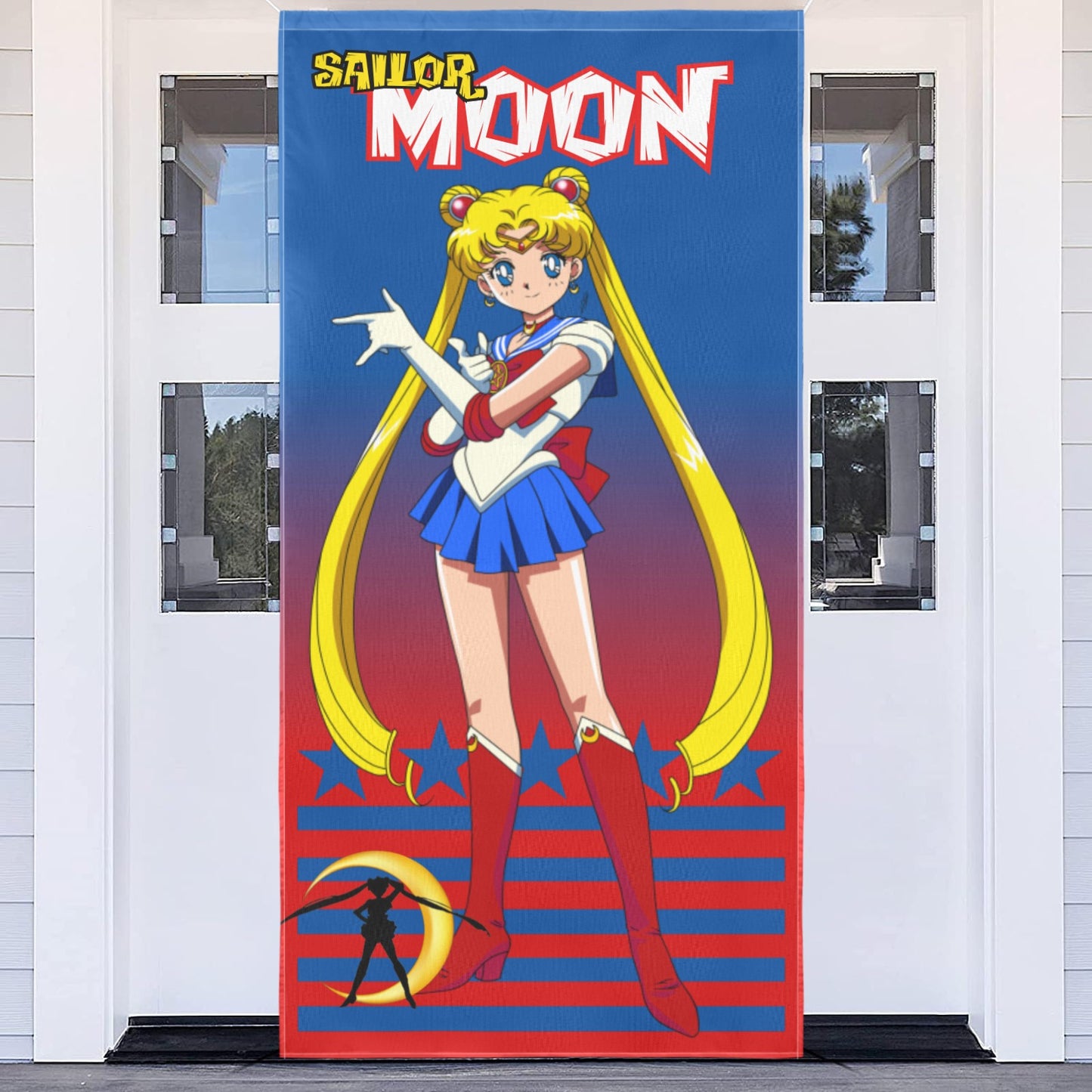 Sailor Moon Room Banner Door Banner