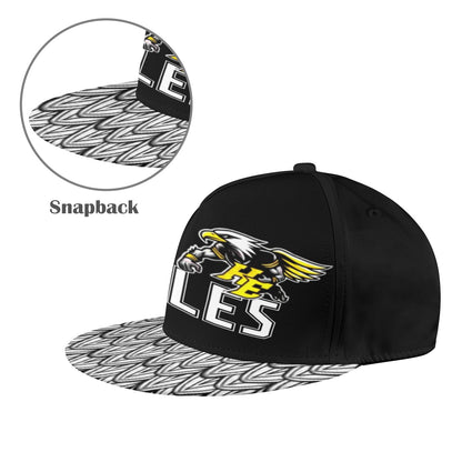 HYA Eagles Football Snapback Hat Feathers