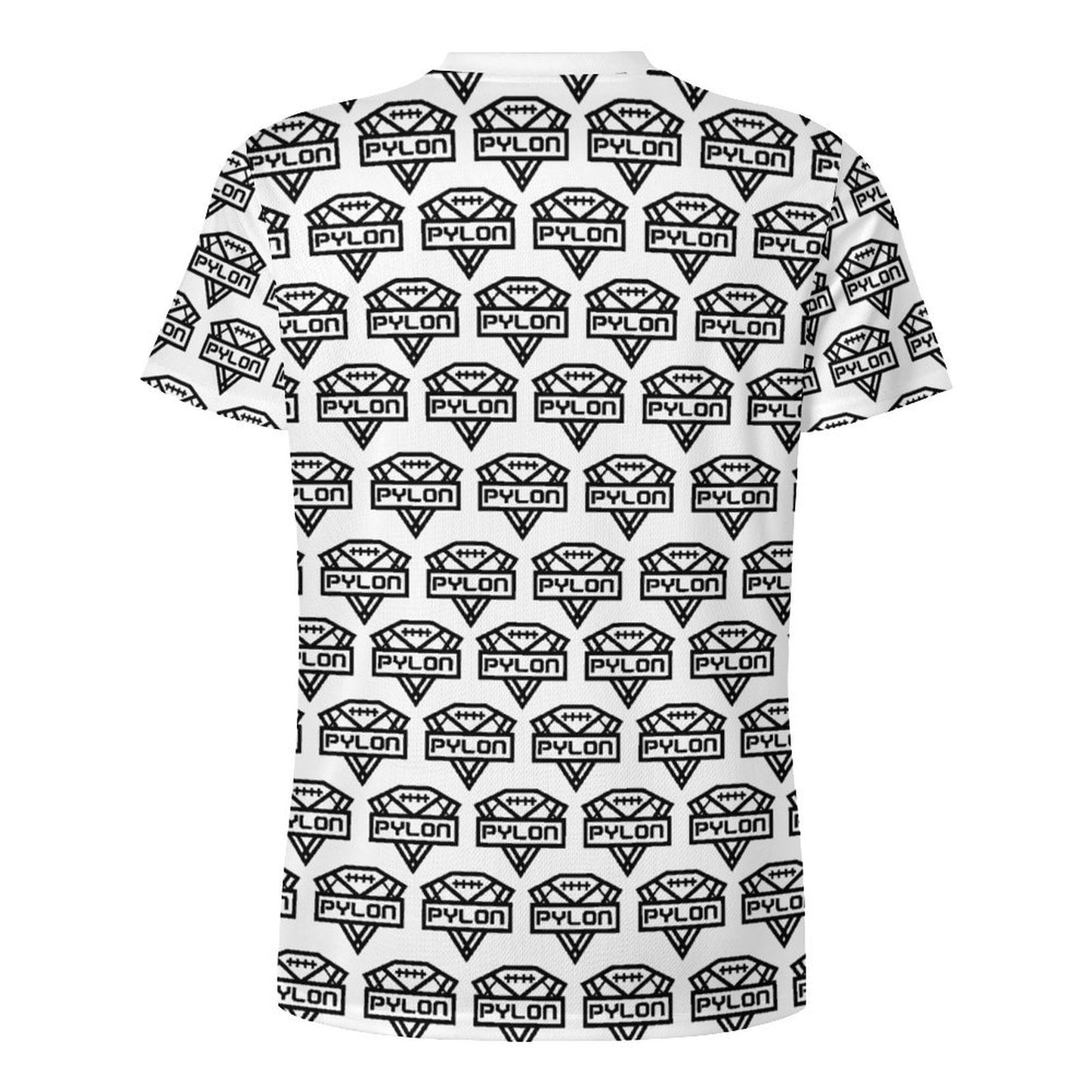 Pylon Ice Silk Tee Wht Pylon Print