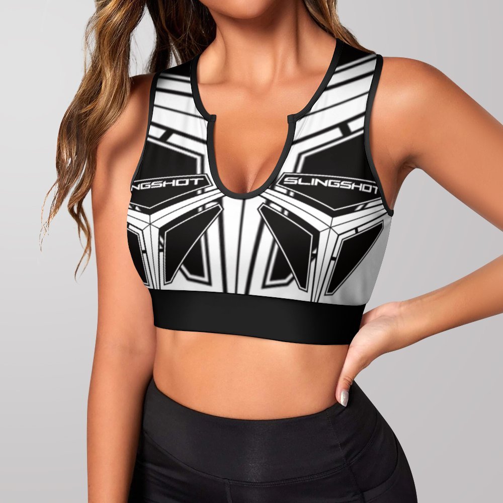 3>2 Sexy Spandex Crop Top Black