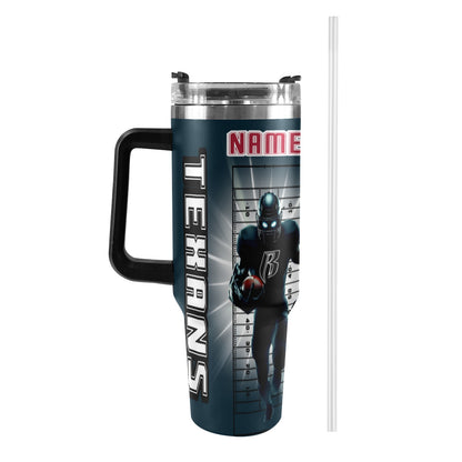 RR TEXANS 40OZ STAINLESS STEEL TUMBLER 2025