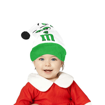 Santa Hat M&M Green