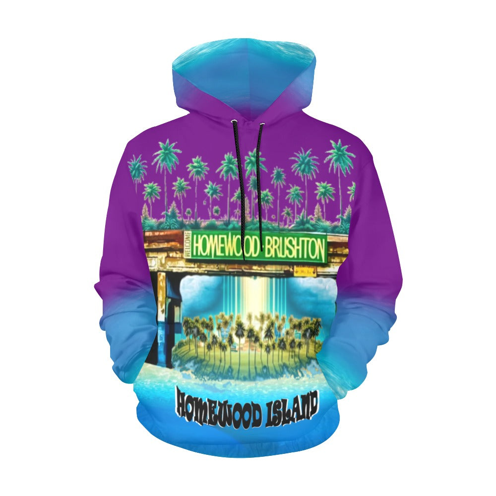 Homewood Island Hoodie Purple