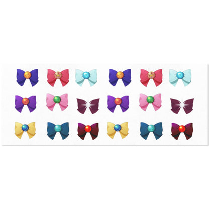 Sailor Moon Wrapping Paper 58"x 23" (2 Rolls) Bows Wht