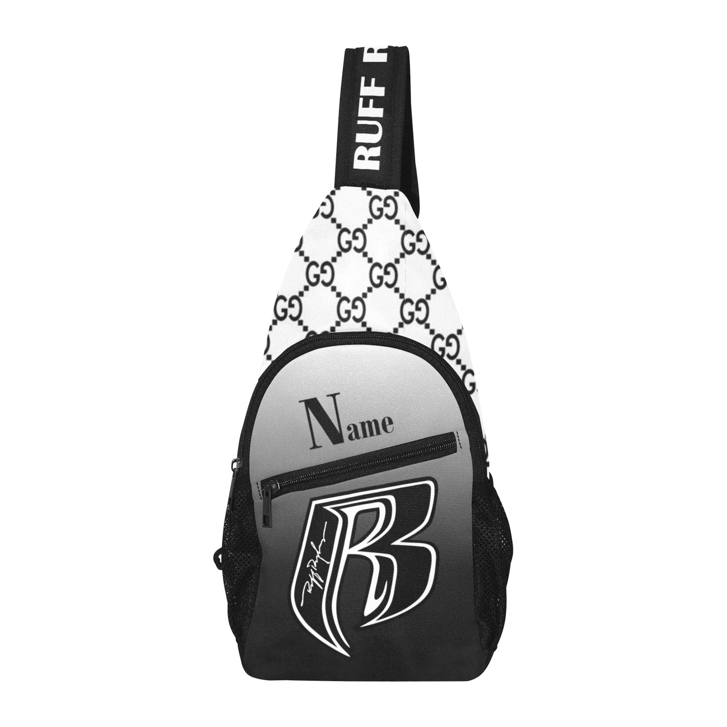 RR Crossbody Bag Guci2 All Over Print Chest Bag (Model 1719)