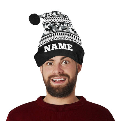 RR Christmas Flannel Hat - Camo / Blk