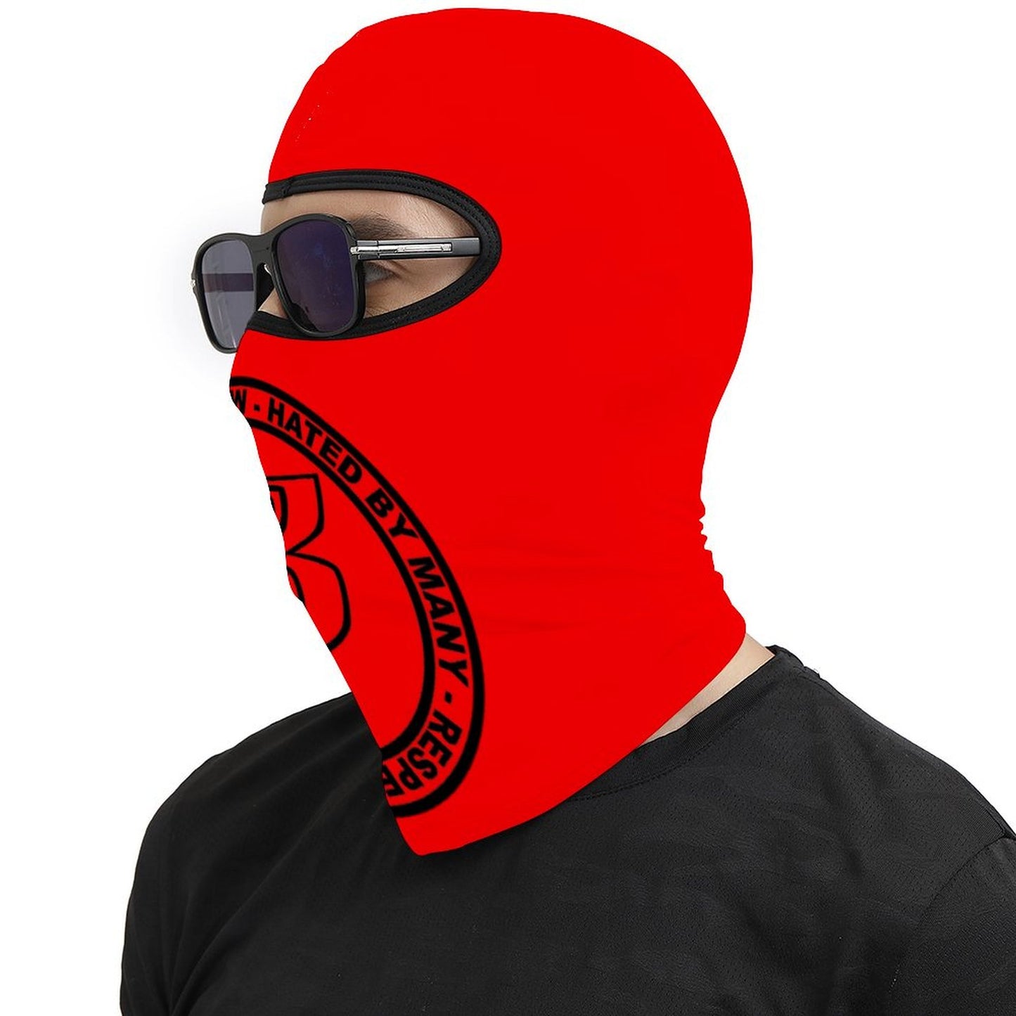 RR Full Mask Red Logo