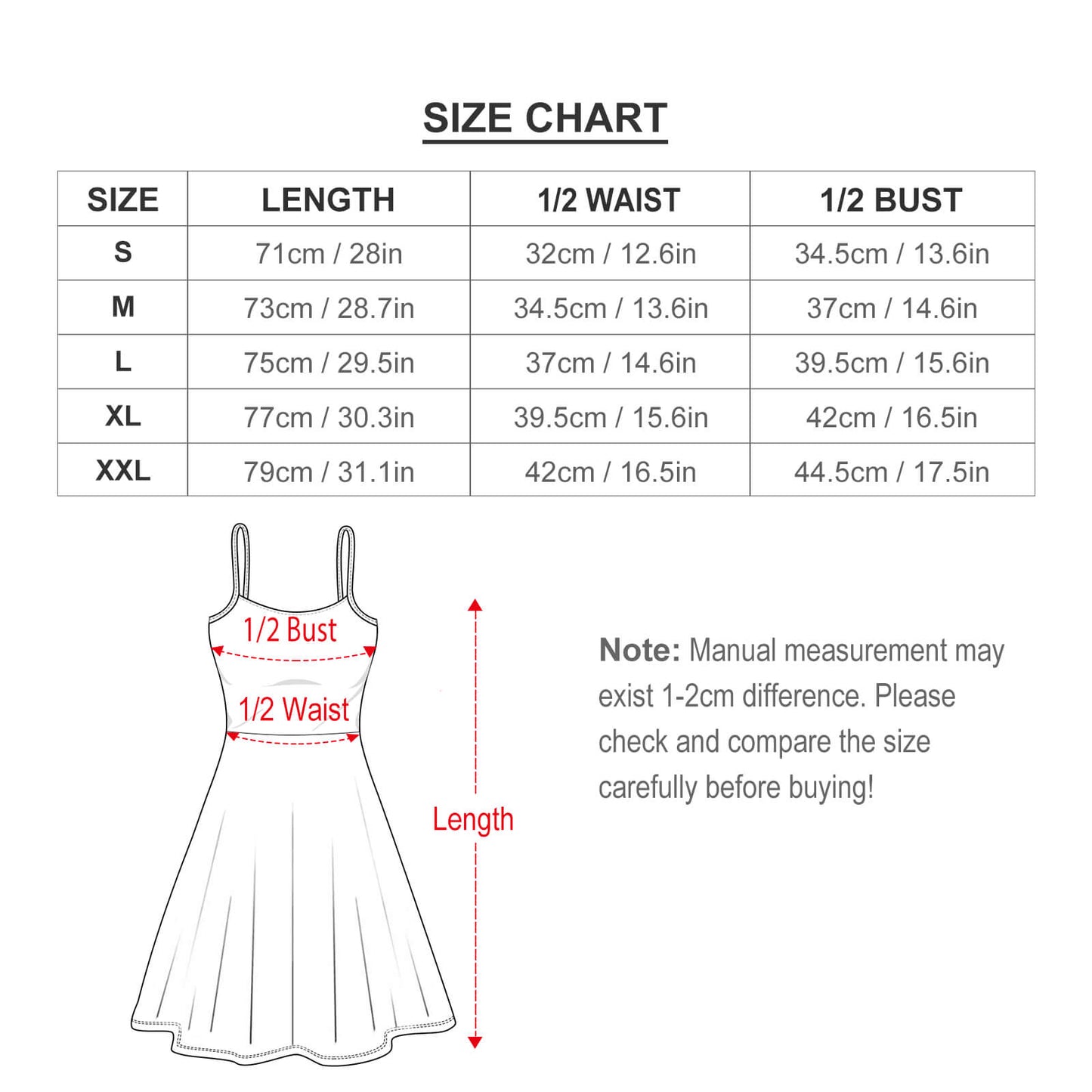 CMR Knee-Length Sling Dress