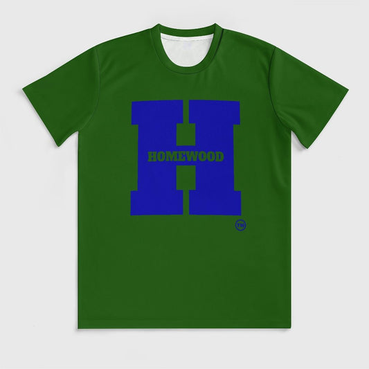 Big H Homewood Ice Silk T-shirt Grn/Blu