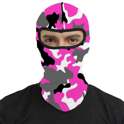 RR Full Mask Pink Camo