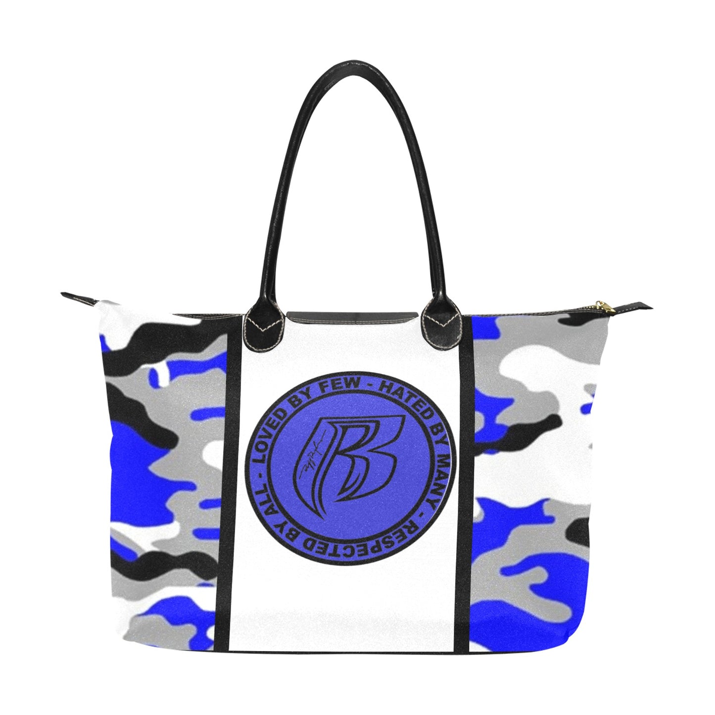 RR Lrg Handbag Blue Camo