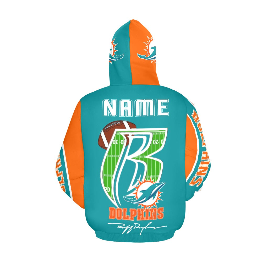 RR Dolphins Silky Hoodie 2023