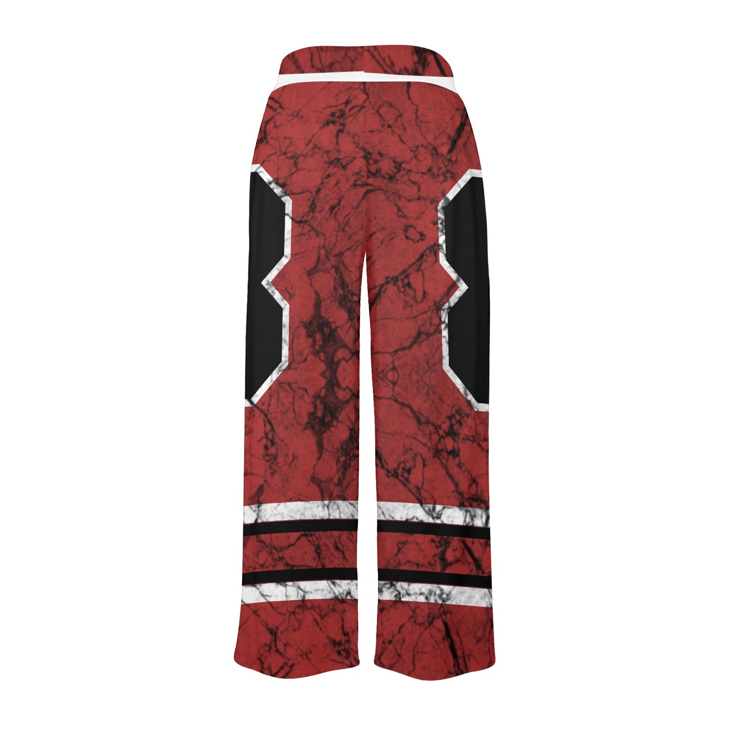 RR 88 Wide Leg Joggers Stonewash Red