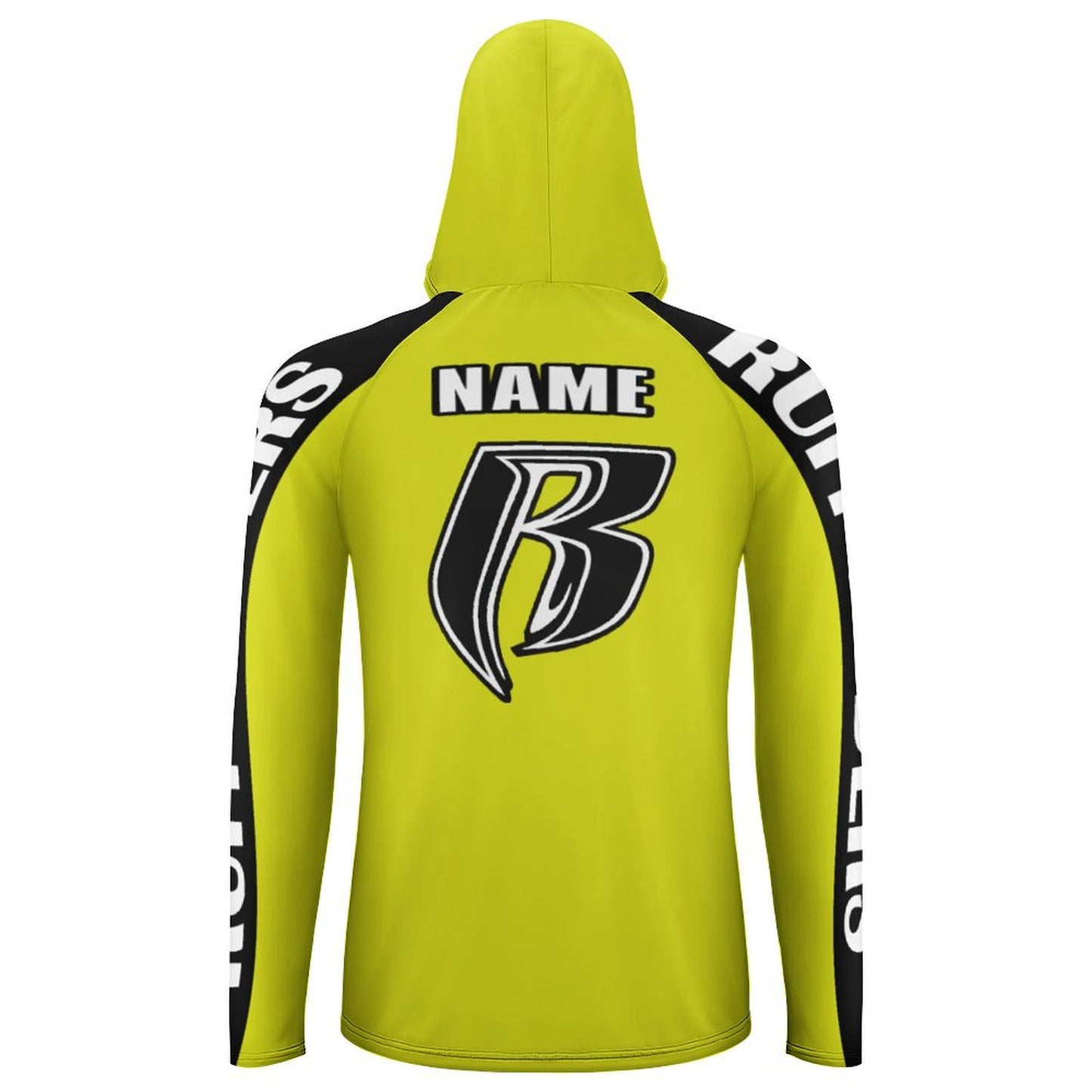 RR Long Sleeve Sun Protection Hoodie  - Add your name.