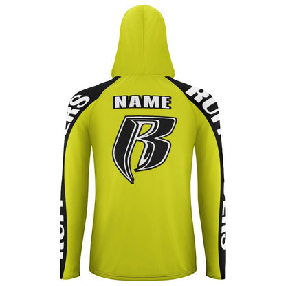 RR Long Sleeve Sun Protection Hoodie  - Add your name.