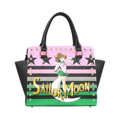 Sailor Jupiter Rivited Shoulder Handbag