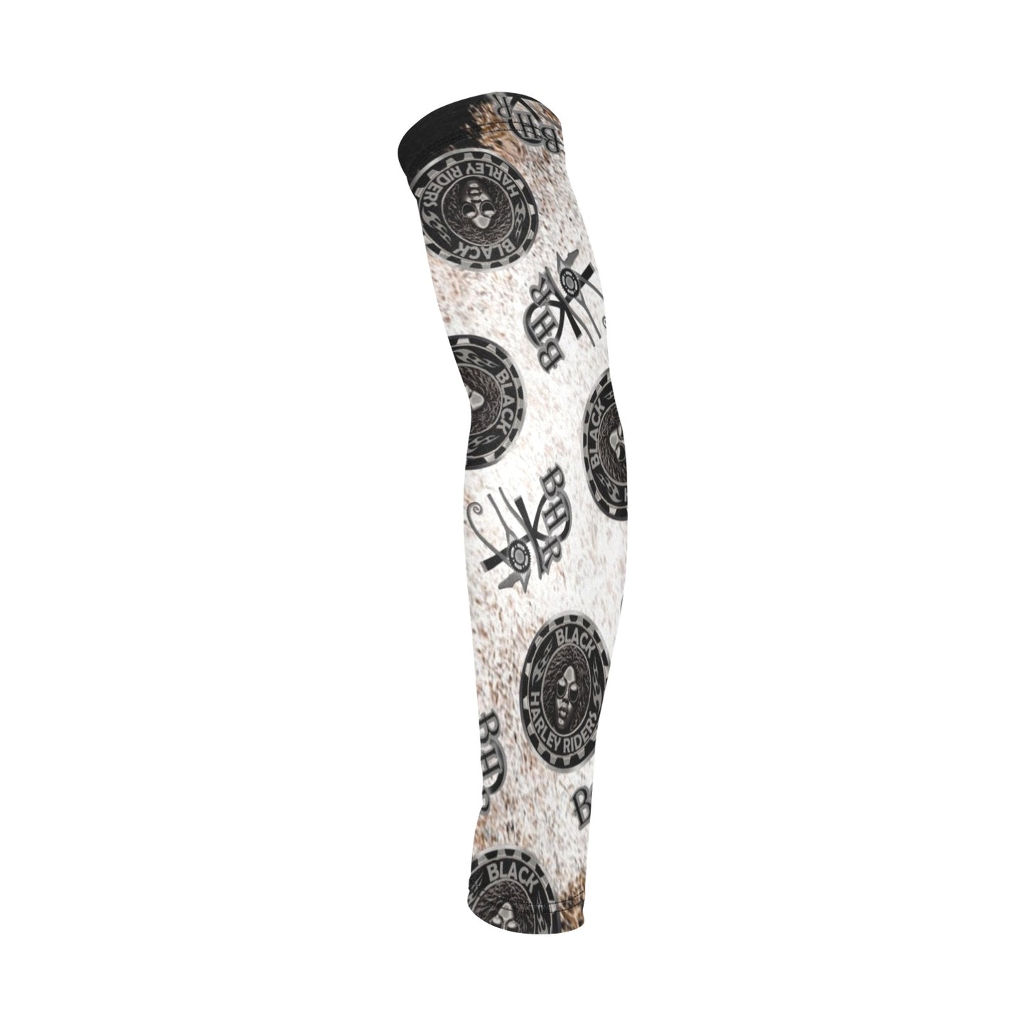 BHR Arm Sleeves  Cream Bandana - Blk Woman