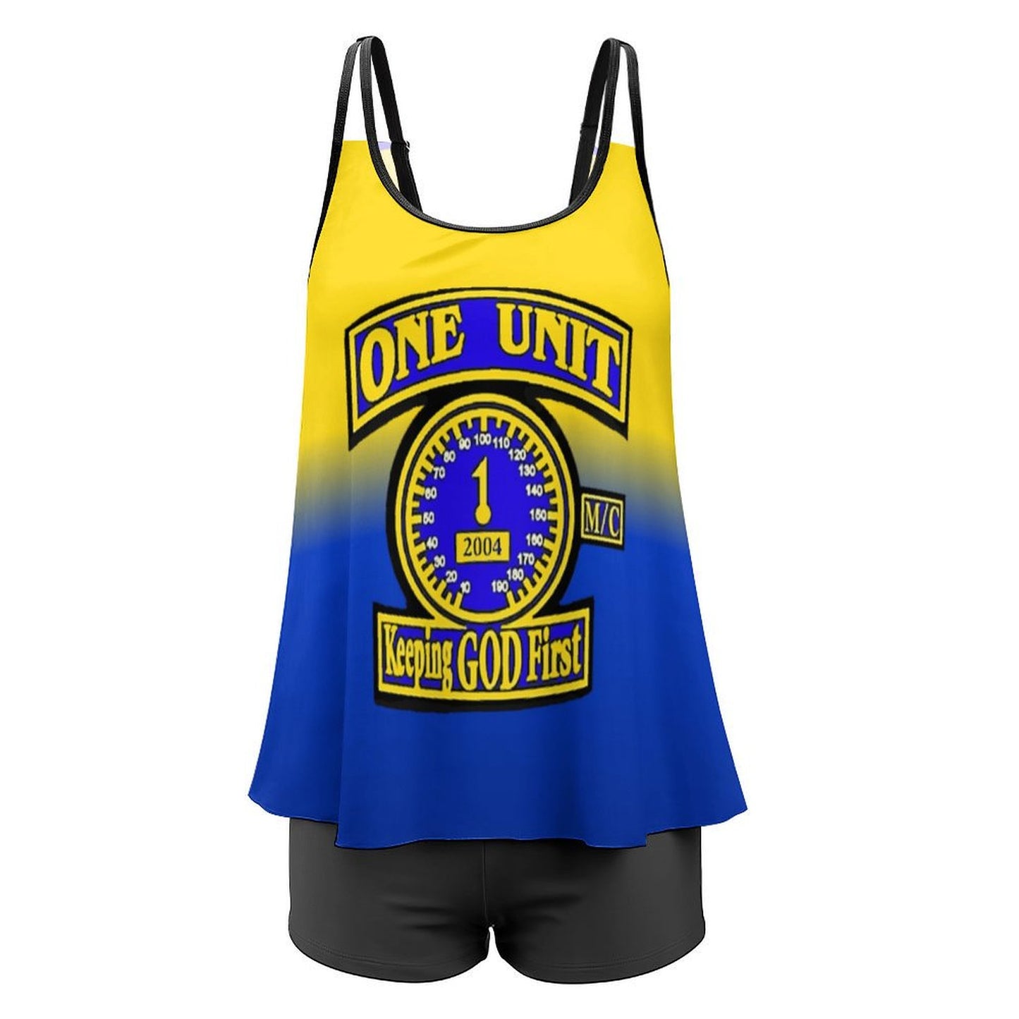 One Unit Two-Piece Swimsuit 2 Plus Sized
