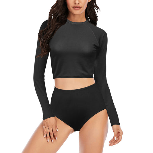 CMR Long Sleeve Two Piece Swimsuit