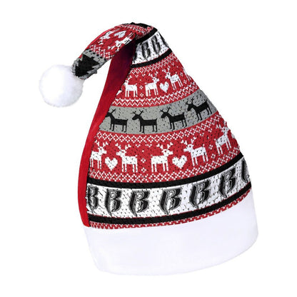 RR Christmas Color Changing Sequin Hat - Blk/Red/Gry
