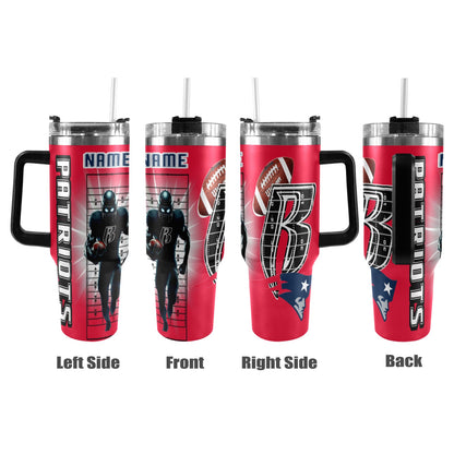 RR PATRIOTS 40OZ STAINLESS STEEL TUMBLER 2025