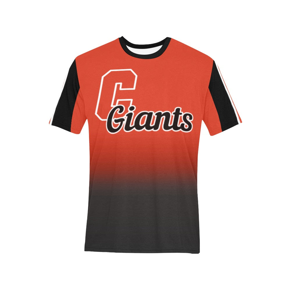 Giants Tee - ADD your athlete's name and number.