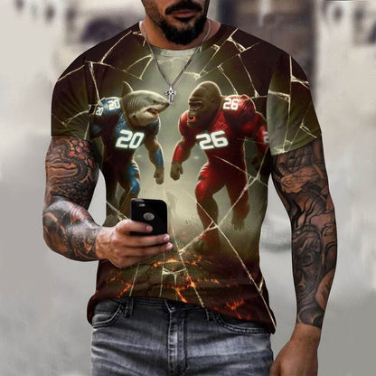 Sharks and Gorillas  Tournament Tee