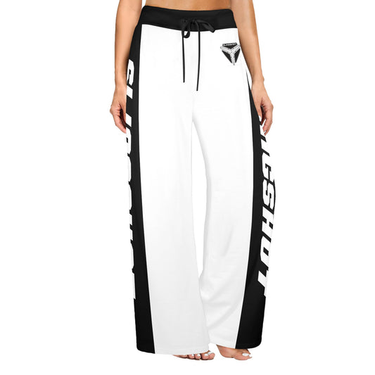 3>2 Womens Wide Leg Pants White