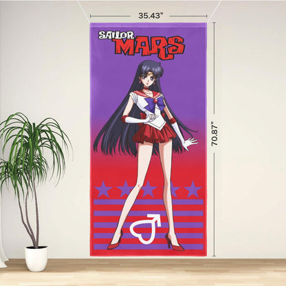 Sailor Mars Room Banner Door Banner