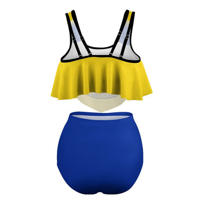 One Unit Two-piece Swimsuit Bikini