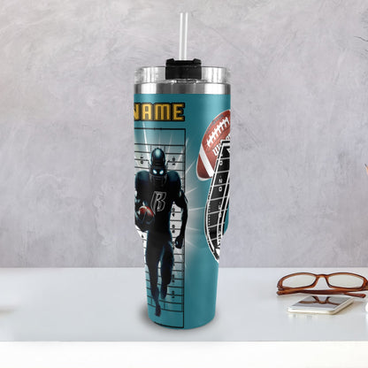 RR JAGUARS 40OZ STAINLESS STEEL TUMBLER 2025
