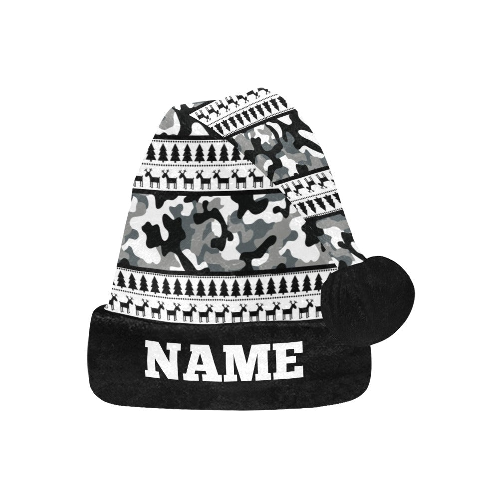 RR Christmas Flannel Hat - Camo / Blk