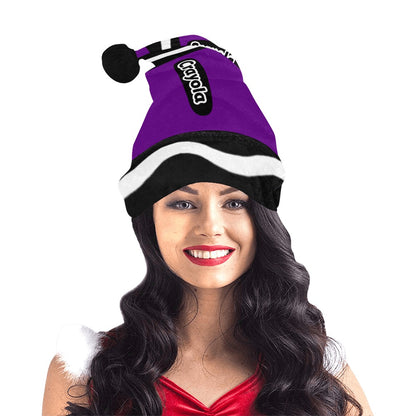 Santa Hat Crayola Purple