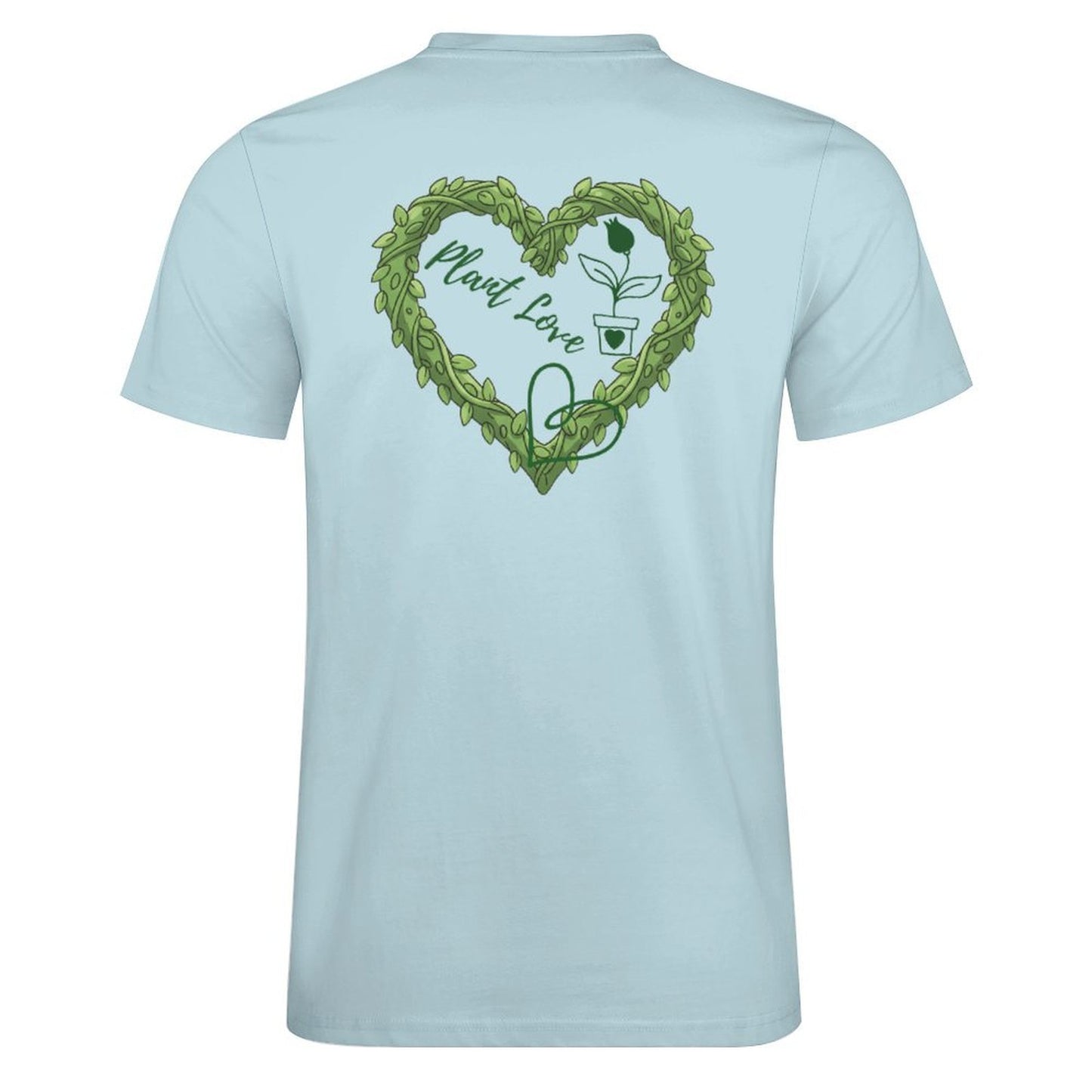 Plant Love Ice Silk Tee - Angel Wing Begonia