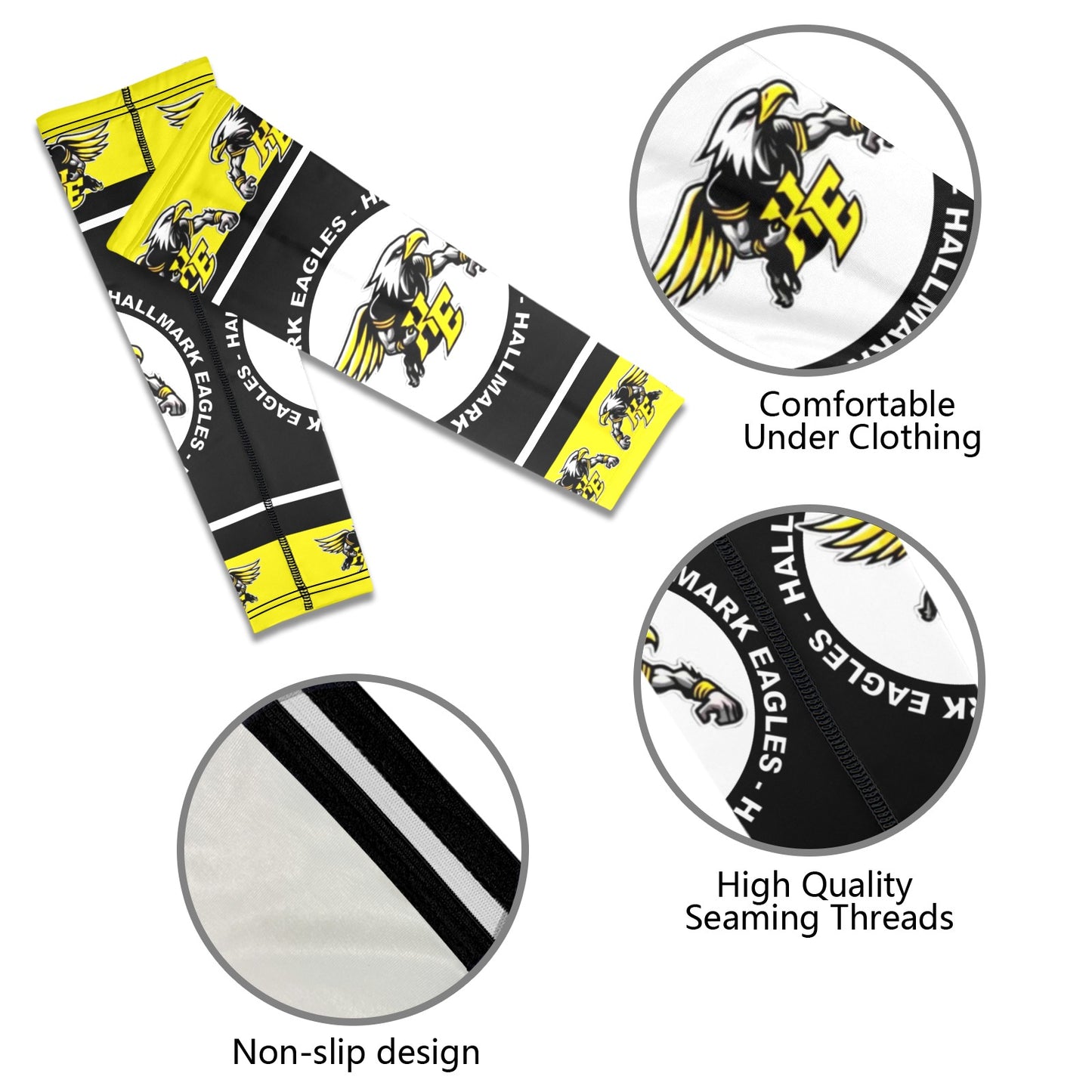 HYA Eagles Football Sleeves 2