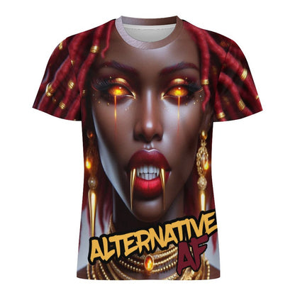 AF Red Vampiress Ice Silk Tee