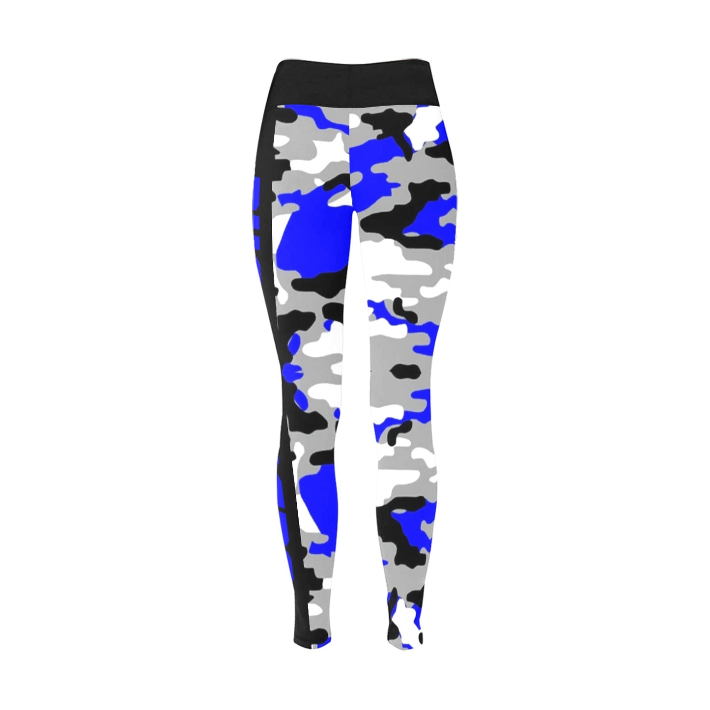 Camo Leggings Blue