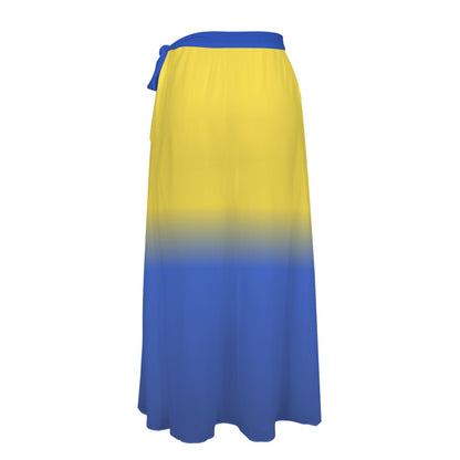 One Unit Long Knot Side Cover Up