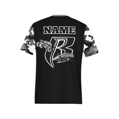 RR Car and Truck Tee Blk