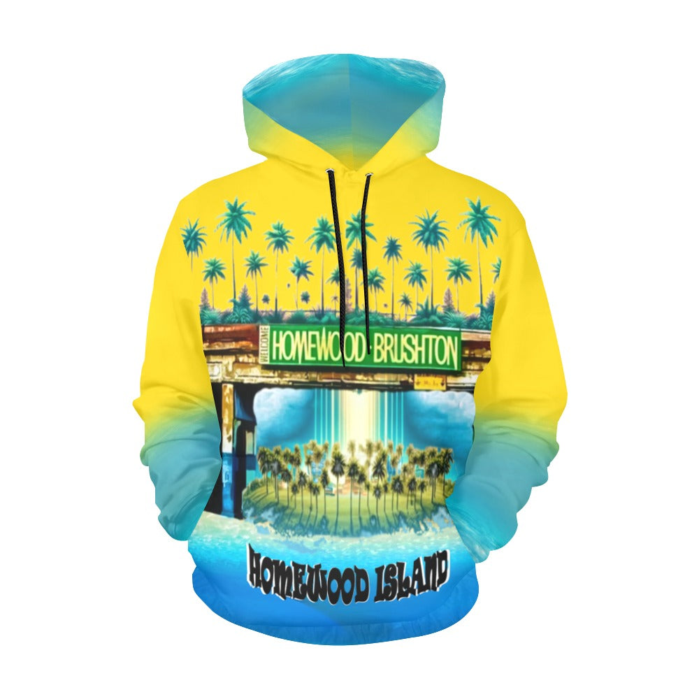 Homewood Island Hoodie Yellow