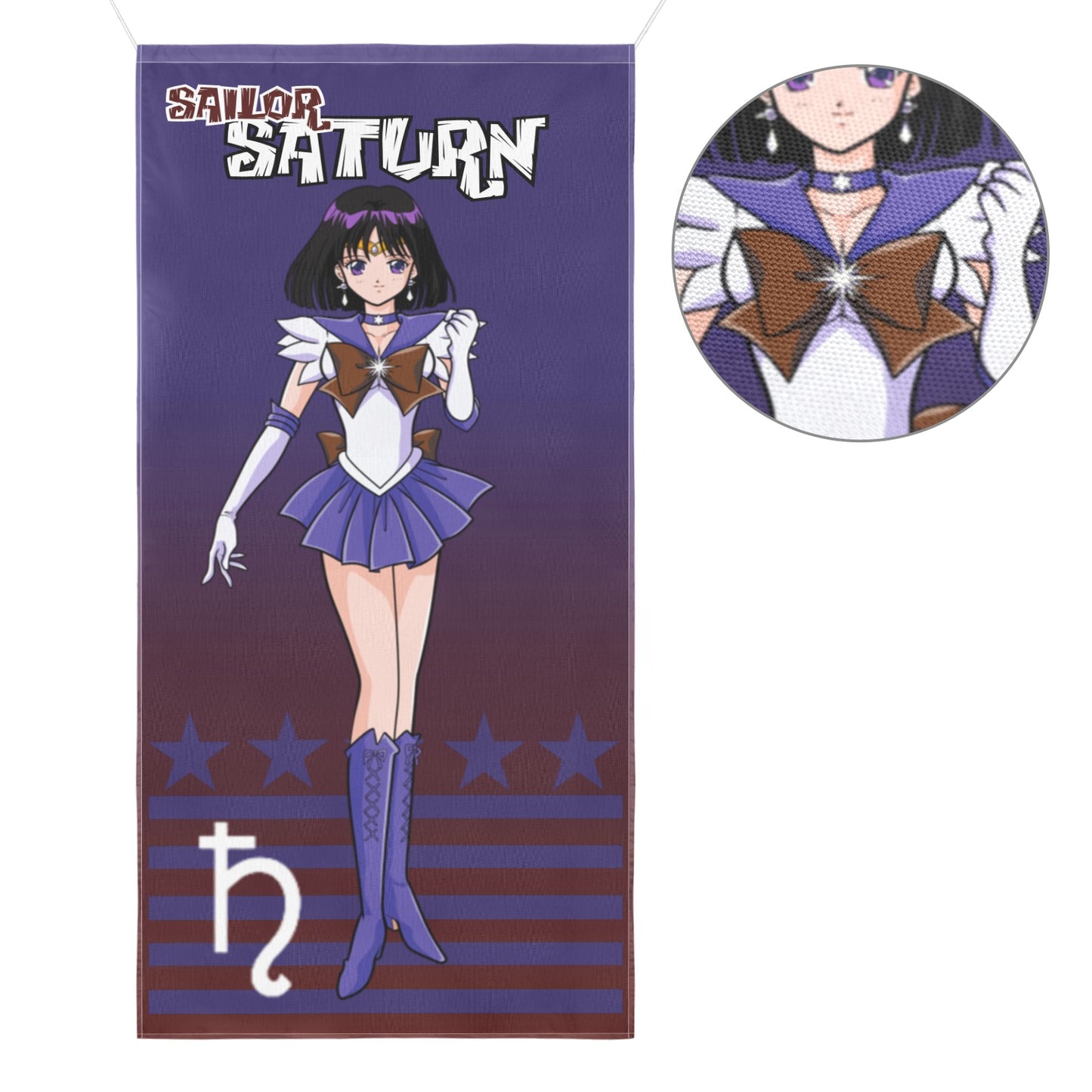 Sailor Saturn Room Banner Door Banner