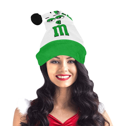 Santa Hat M&M Green