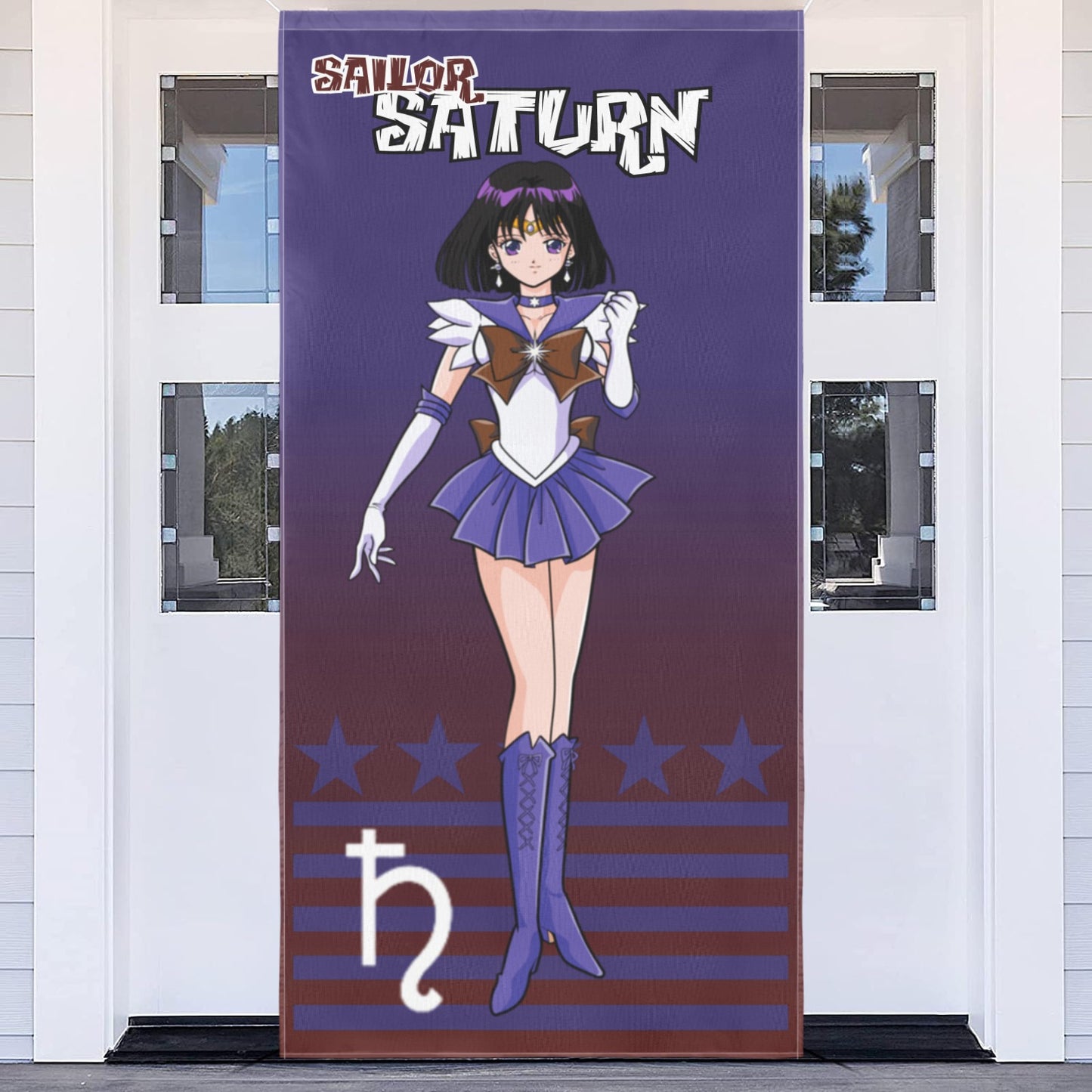Sailor Saturn Room Banner Door Banner