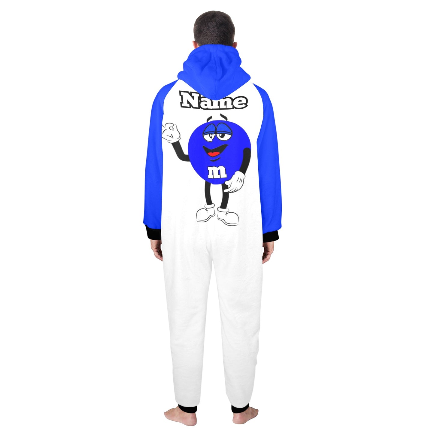 M&M Unisex Onesie Blue